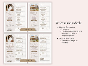 Seller Net Proceeds Sheet