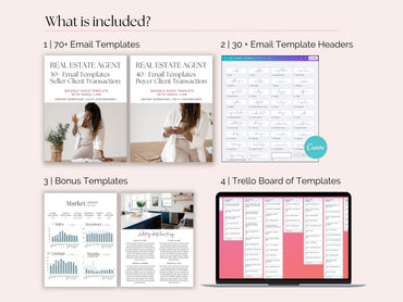 Buyer and Seller Email Templates with Bonus Trello Board