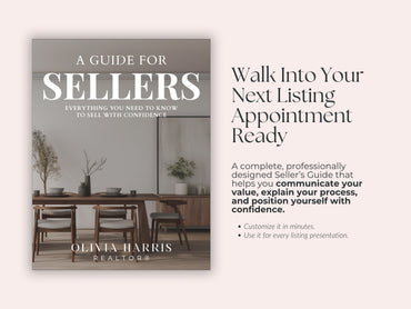 Real Estate Seller's Guide Canva Template