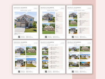 Home Tour Showing Schedule | 1–6 Showings