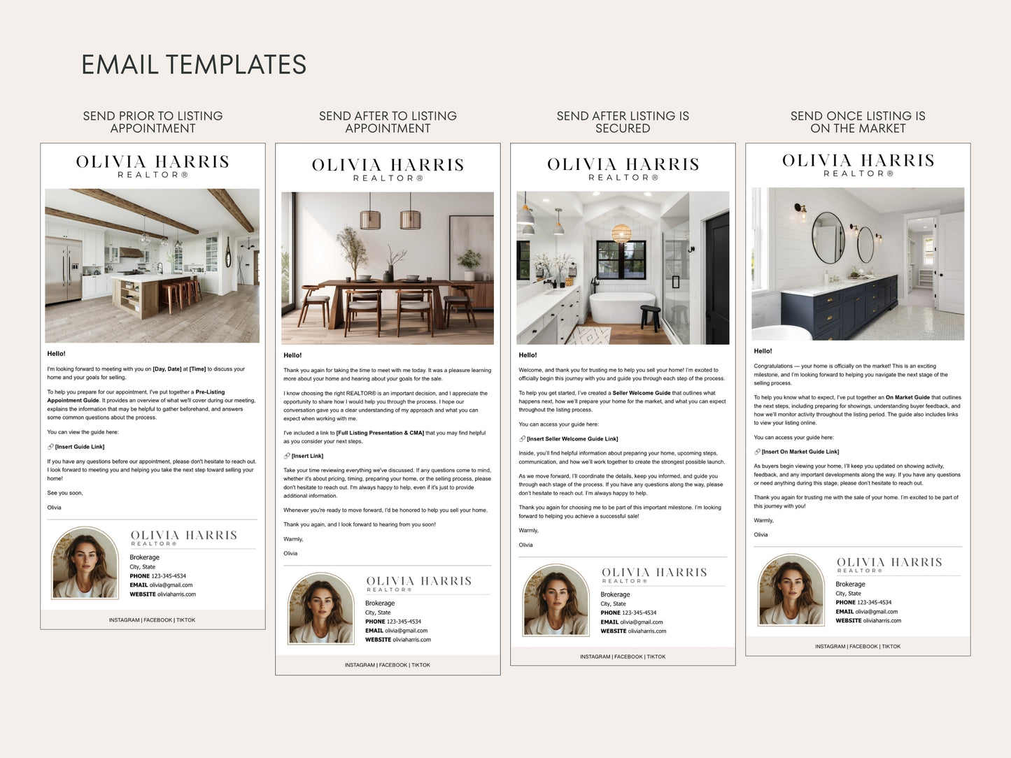 Listing Conversion Suite – Real Estate Canva Templates for Agents