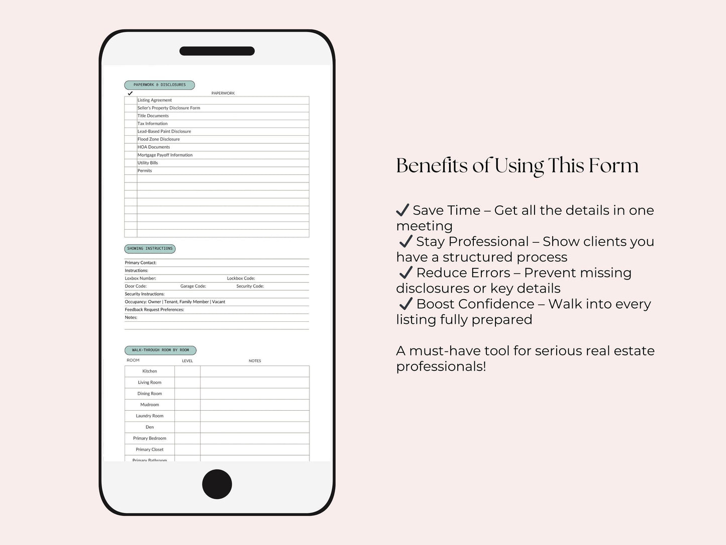 Listing Intake Form