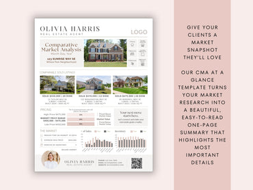 CMA at a Glance Canva Template