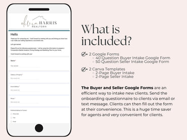Buyer and Seller Intake Questionnaire