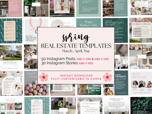 Spring Marketing Instagram Templates