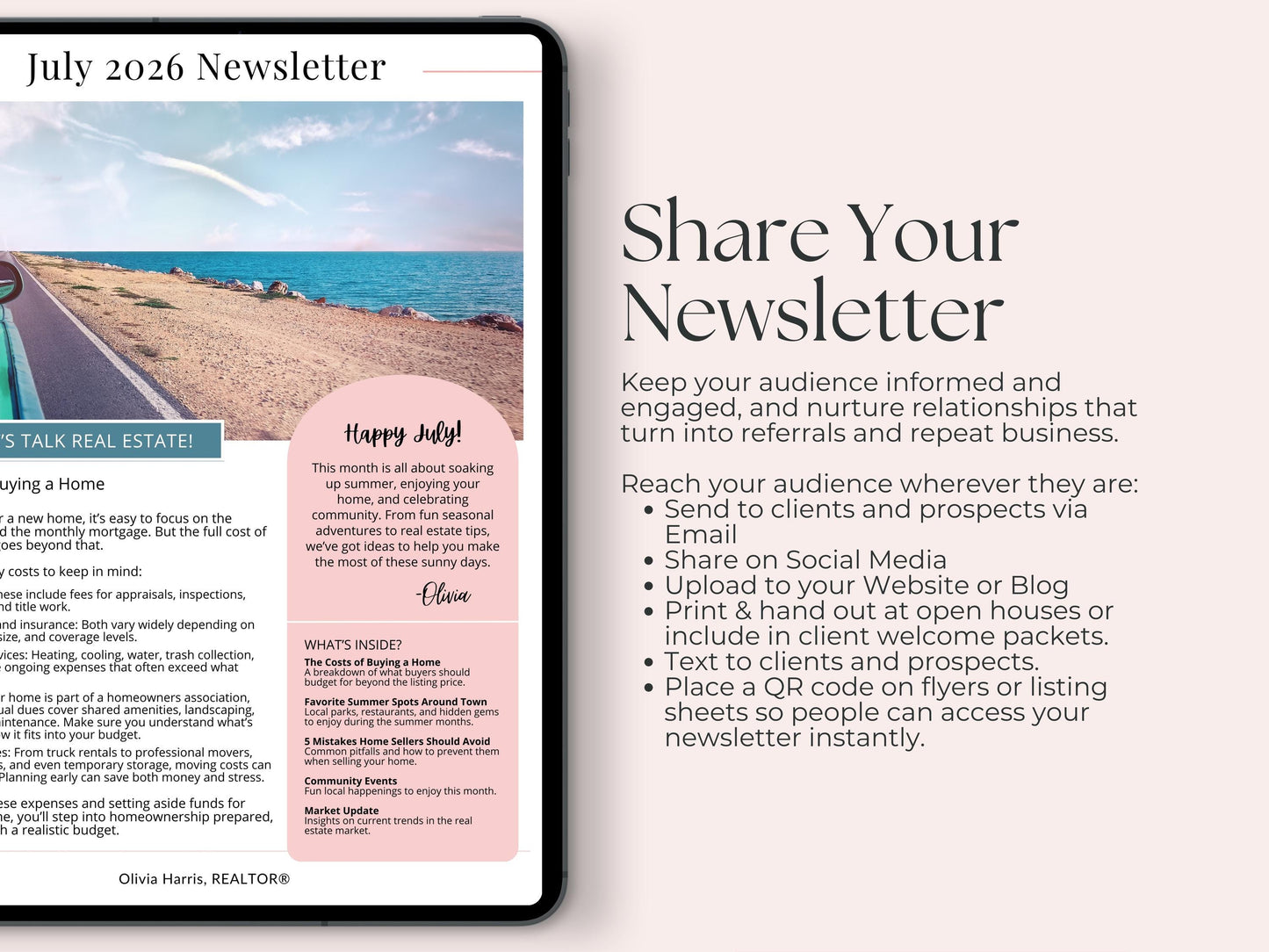 July Newsletter Vol 2