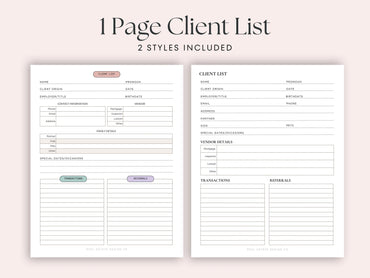 Client List