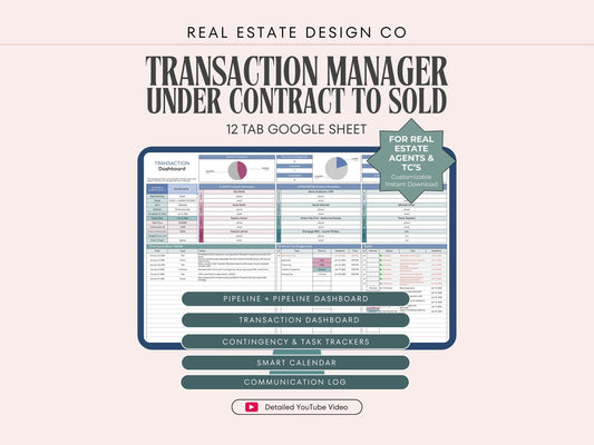 Under Contract to Sold Transaction Manager