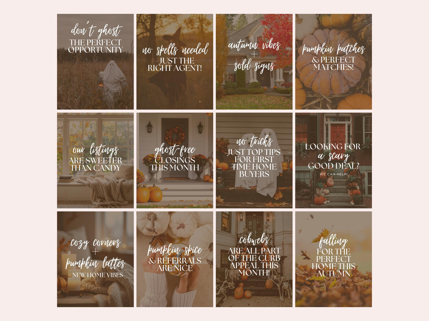 October Social Media Instagram Posts