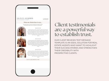 Client Testimonial Text Message