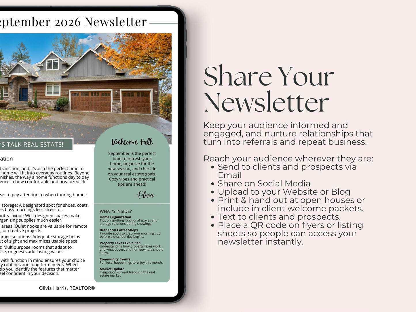 September Newsletter Vol 2