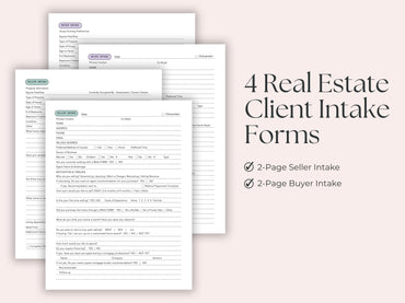 Buyer and Seller Intake Forms