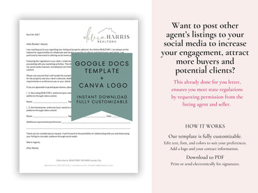 Social Media Posting Permission Letter