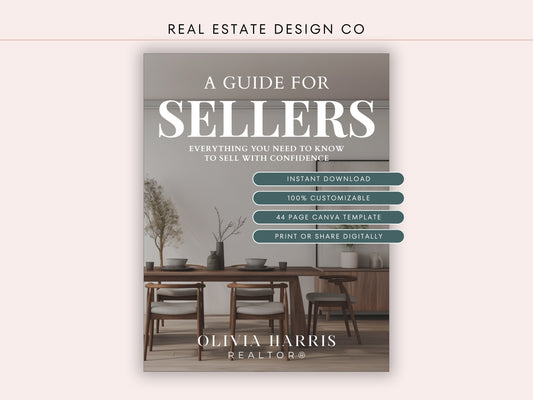 Real Estate Seller's Guide Canva Template