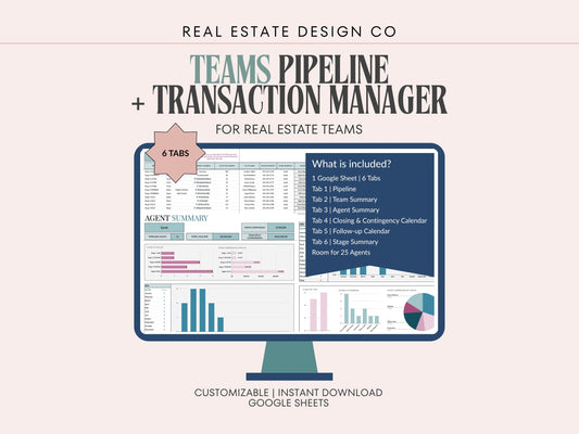 Real Estate Team Pipeline