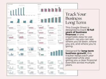 10 Year Income & Expense Tracker