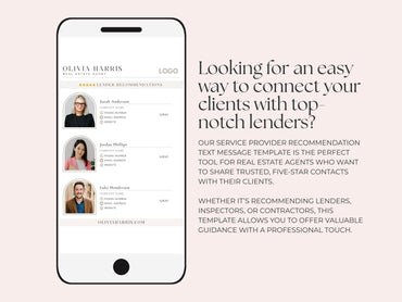 Recommendation Text Message