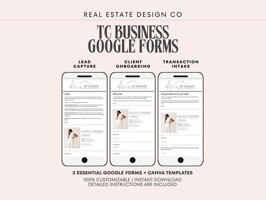 TC Google Forms Template Bundle