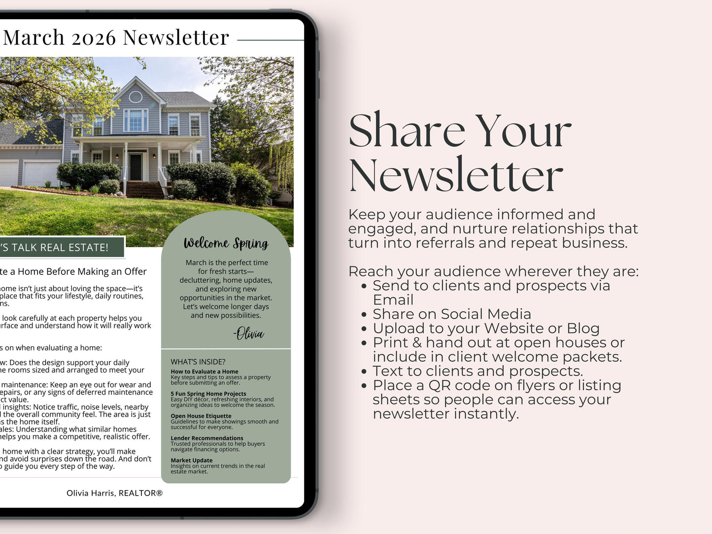March Newsletter Vol 2