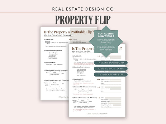 Real Estate Investor Worksheet