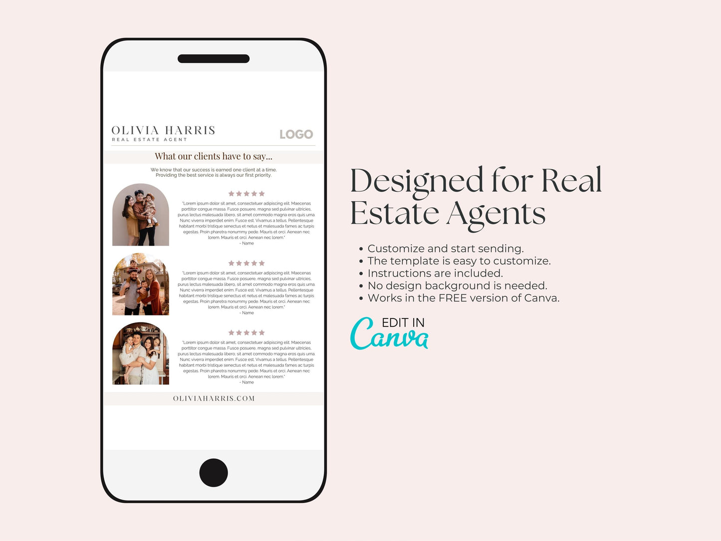 Client Testimonial Text Message