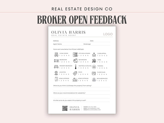 Broker Open House Feedback