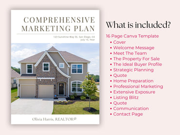 Listing Presentation Marketing Plan