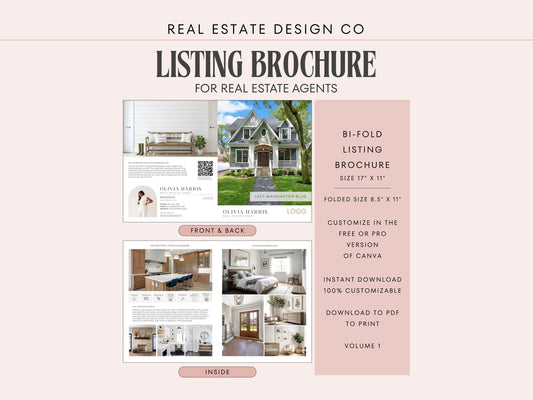 Listing Bi-Fold Brochure Vol 1