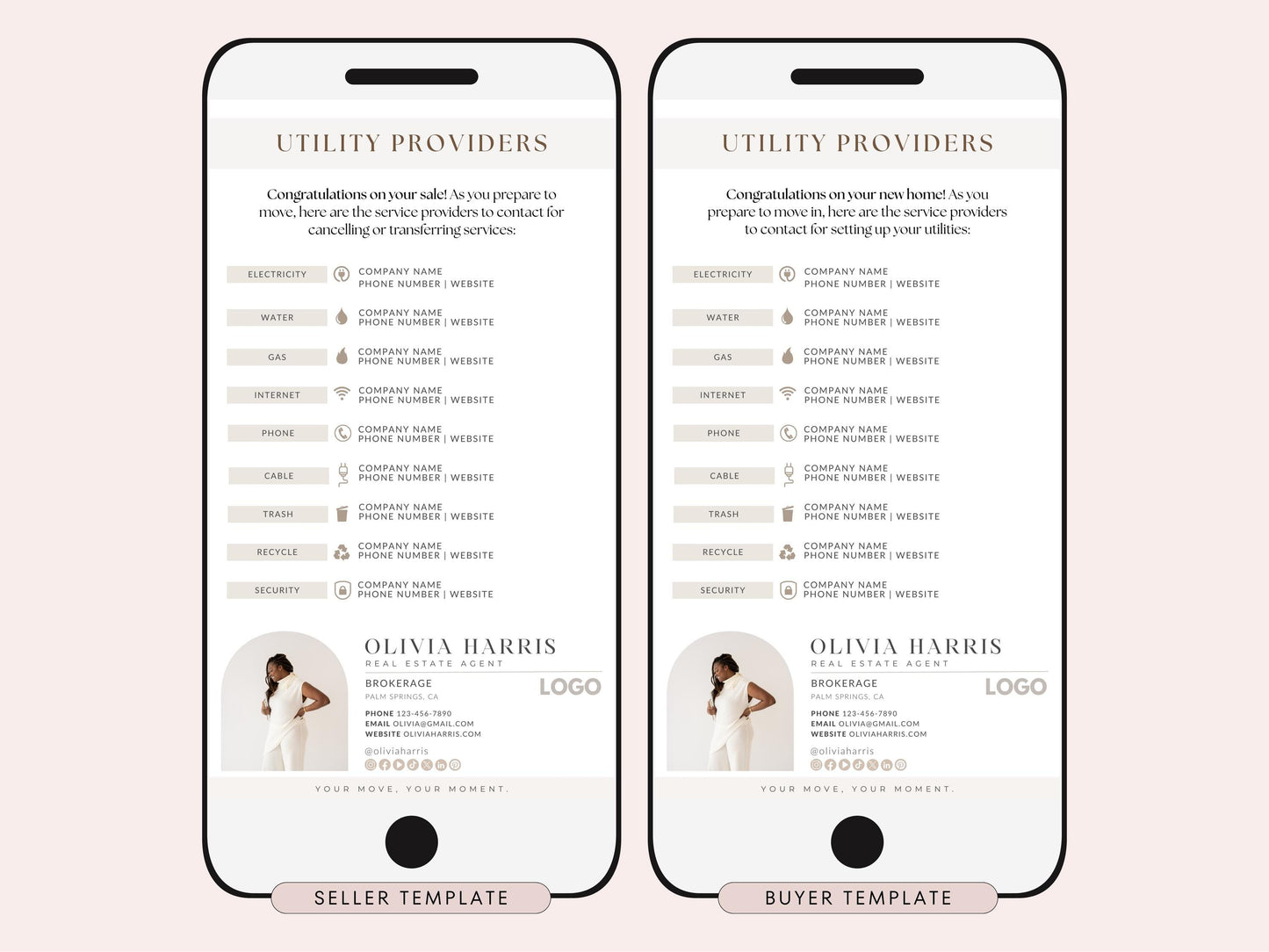 Utility Provider Text Message