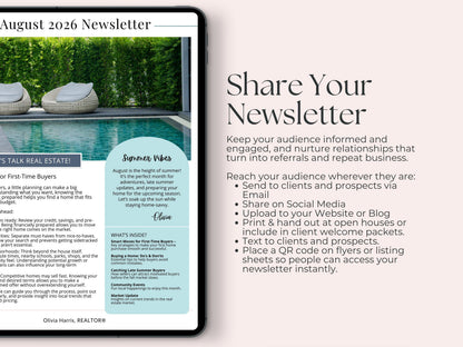 August Newsletter Vol 2