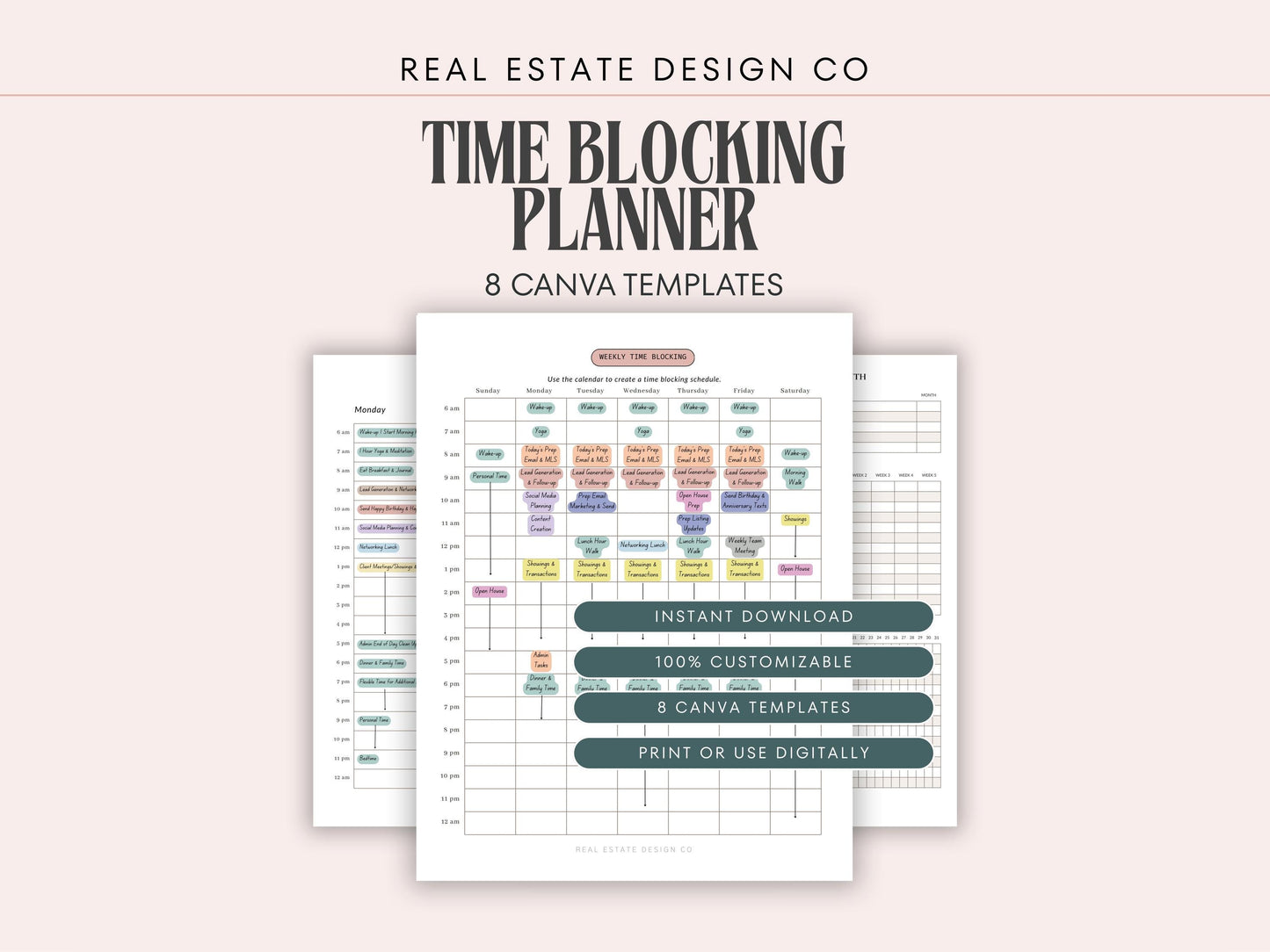 Time Blocking Planner