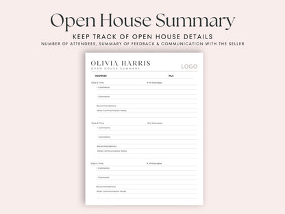 Open House Template Bundle