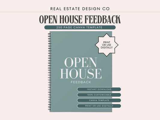 Open House Feedback Template