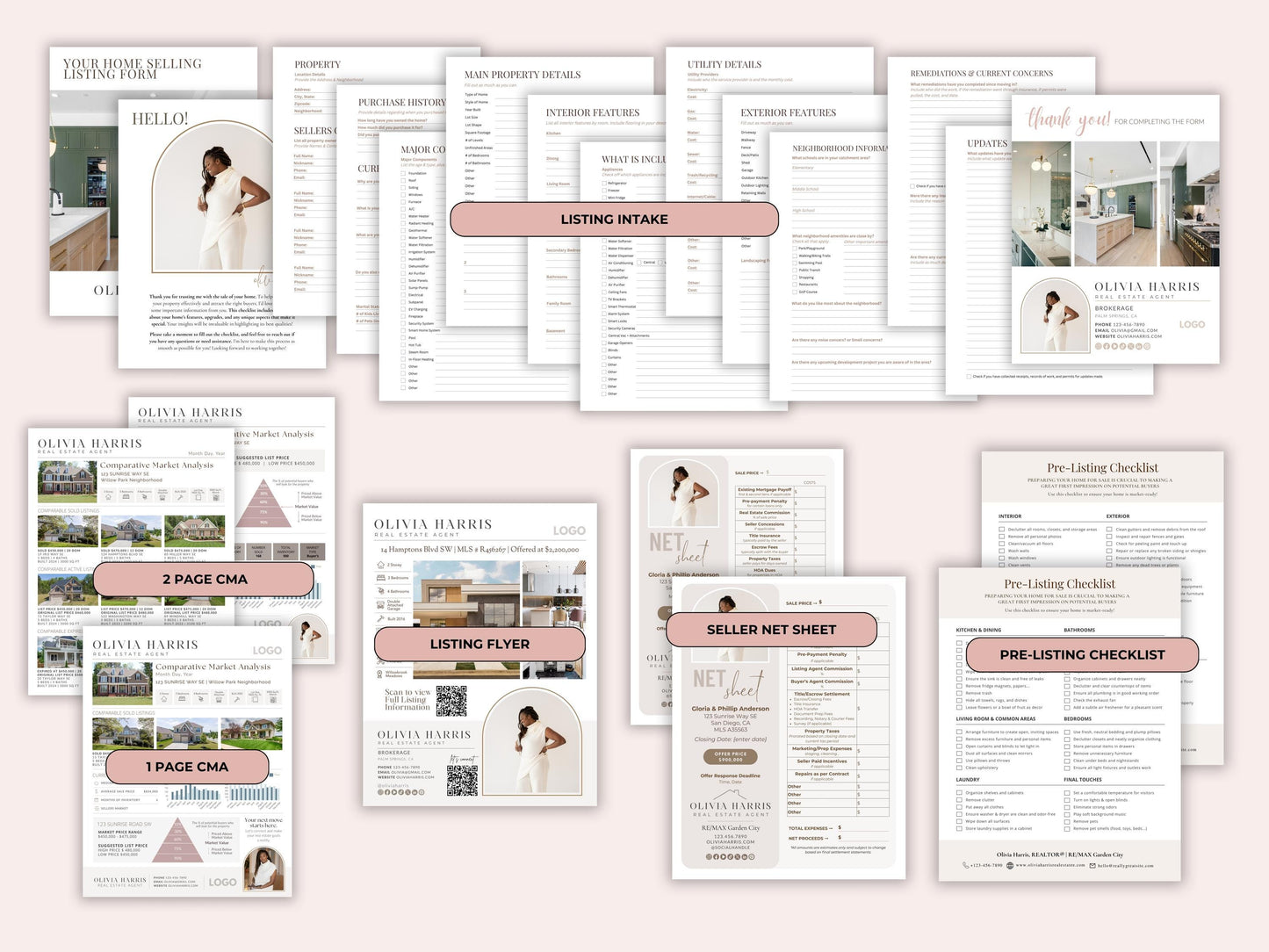 Checklist, Form & Flyer Bundle