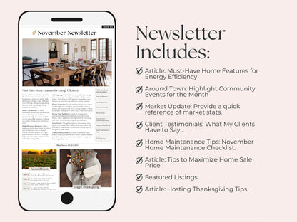 November Newsletter Vol 1