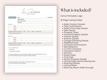 Listing Intake Form