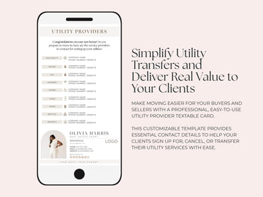 Utility Provider Text Message
