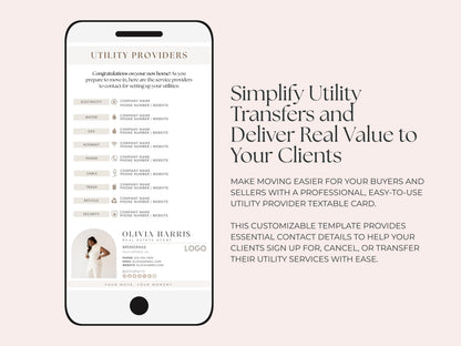 Utility Provider Text Message