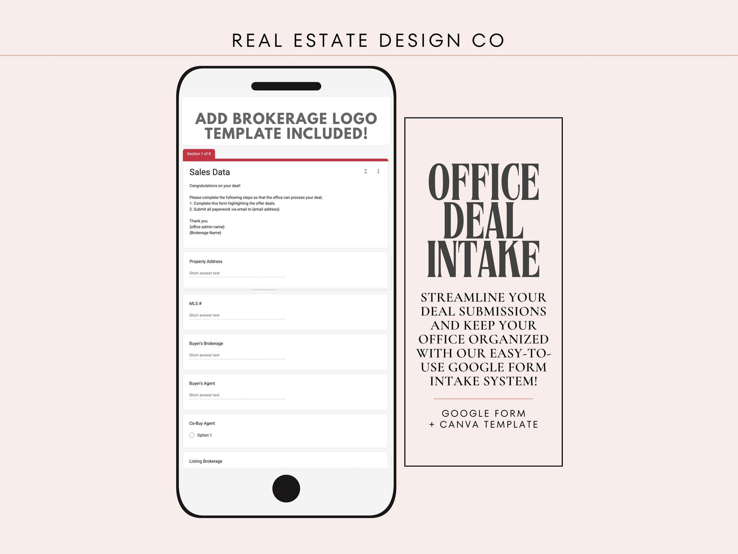 Real Estate Office Deal Submission System