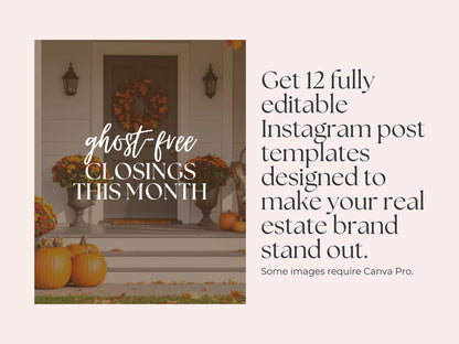 October Social Media Instagram Posts