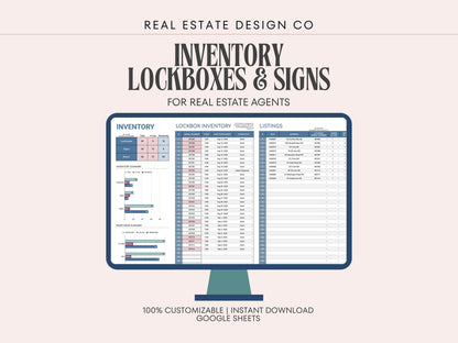 Lockbox, Sign & Rider Inventory Tracker