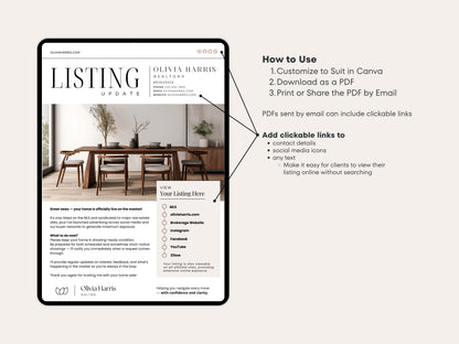 Seller Transaction Kit for Real Estate Agents | 90+ Canva Email & Text Templates