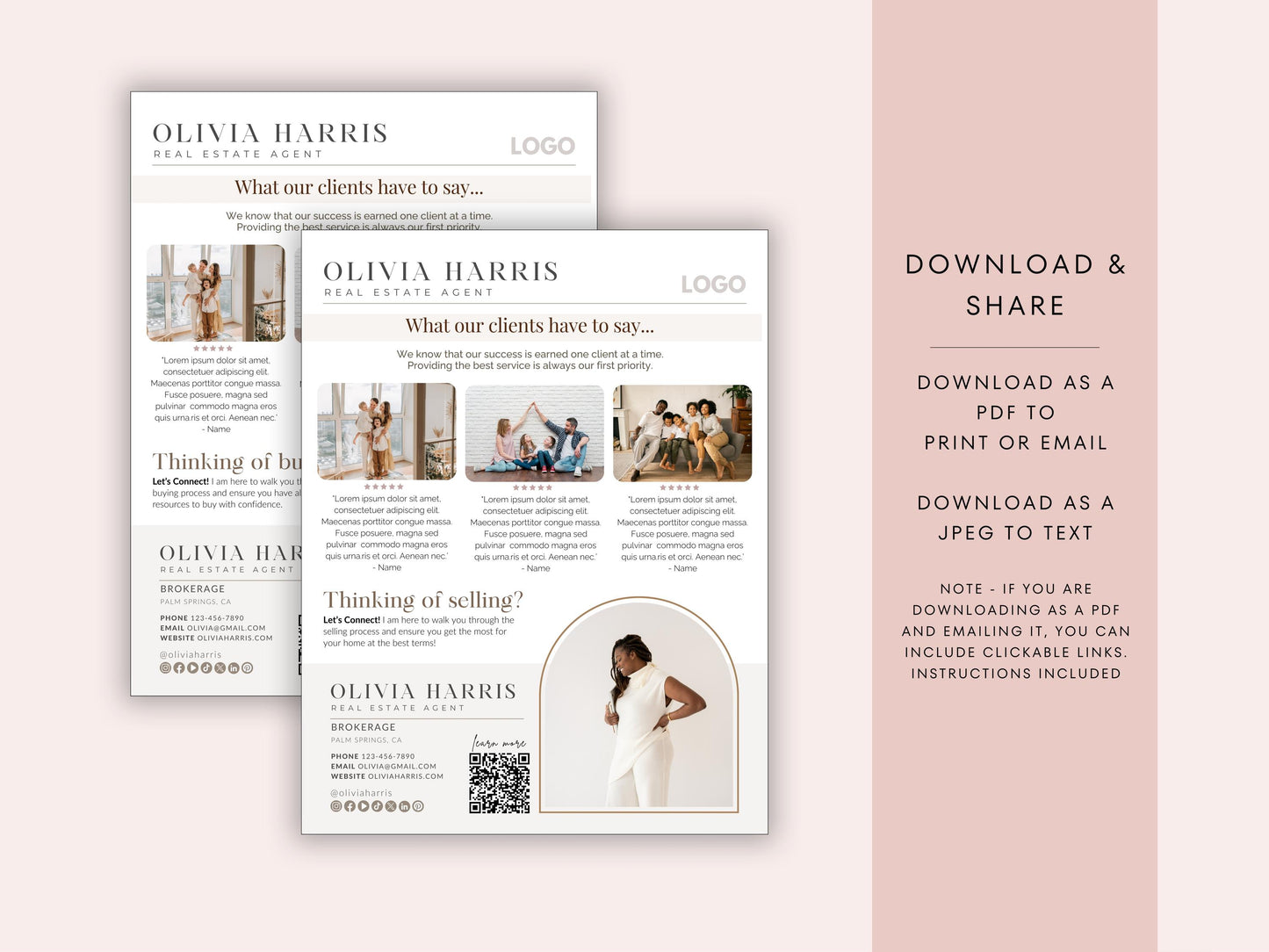 Client Reviews Flyer