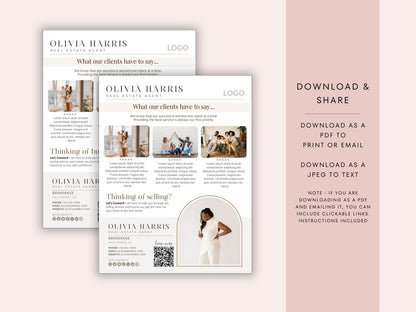 Client Reviews Flyer