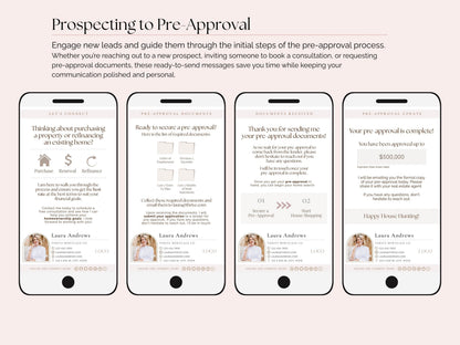 Loan Officer Text Message Templates