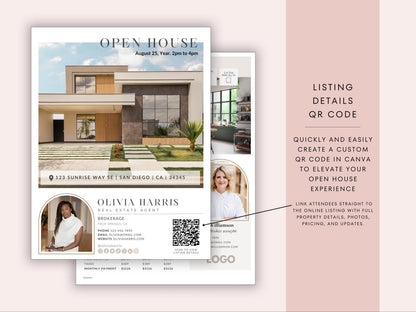 Co-Branded Open House Flyer
