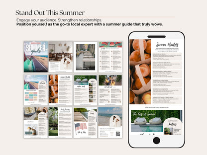 Real Estate Summer Client Guide — 12-Page Canva Template for Agents
