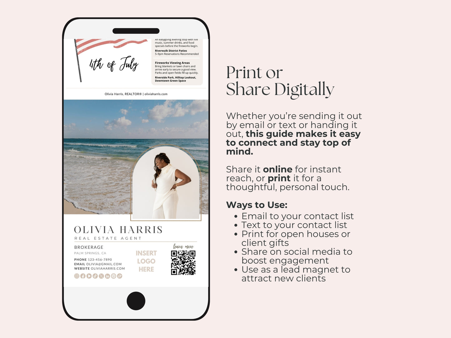 12-Page Summer Client Guide — Real Estate Marketing Canva Template