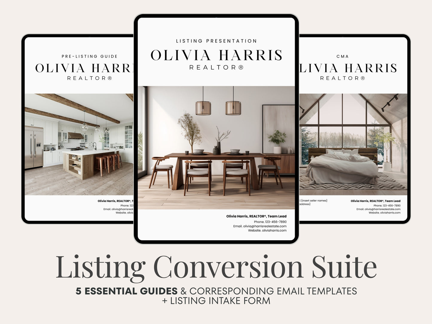 Listing Conversion Suite – Real Estate Canva Templates for Agents