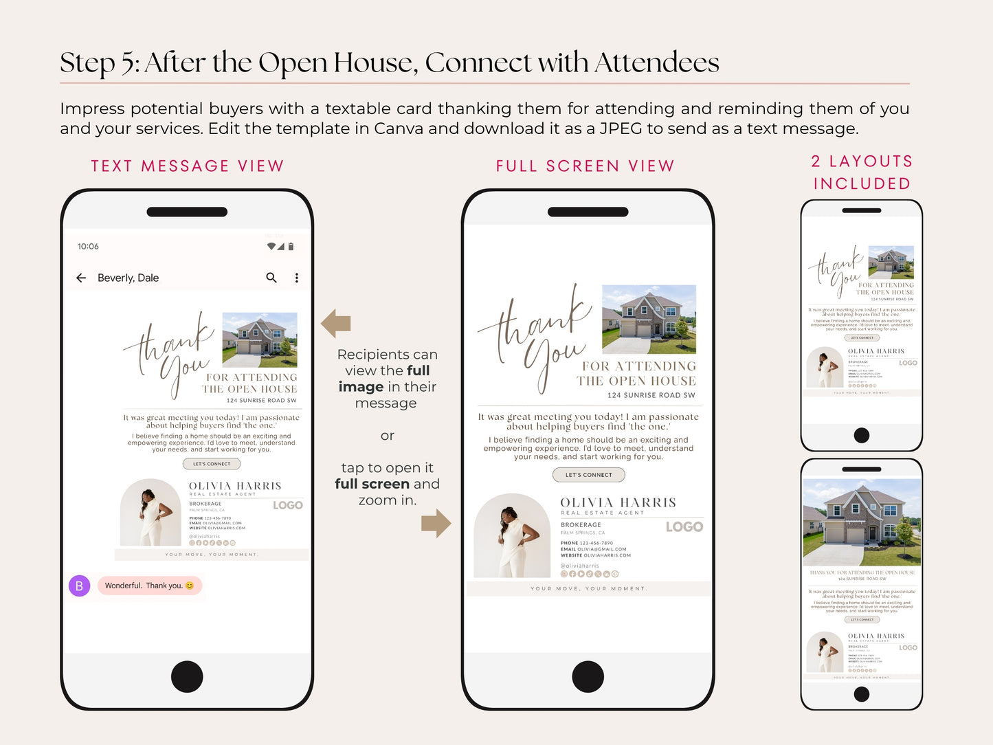 Open House Toolkit | Google Forms, Canva Signs & Listing Flyer for Agents